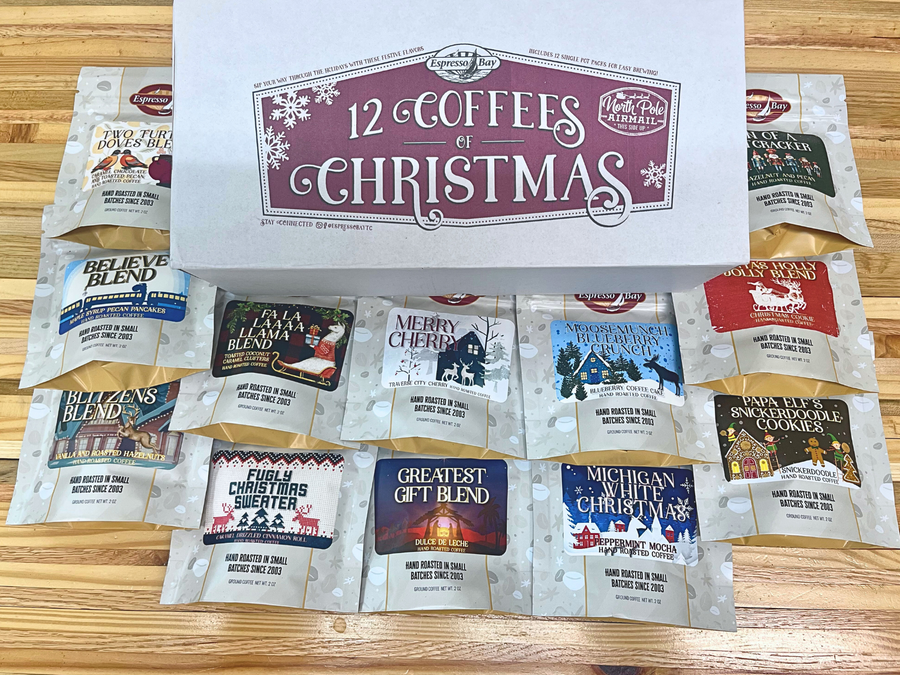 12 Coffees of Christmas Gift Box